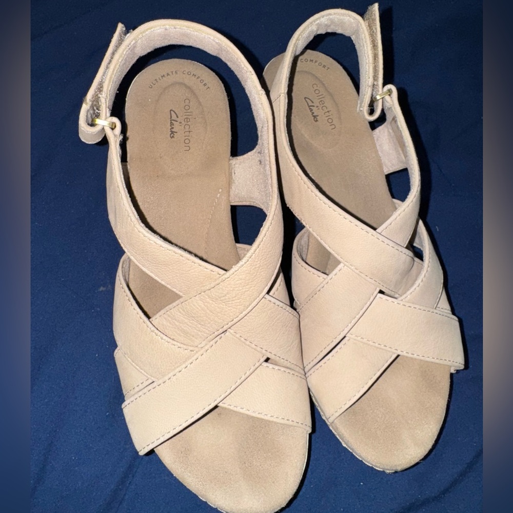 Clark’s wedge sandal